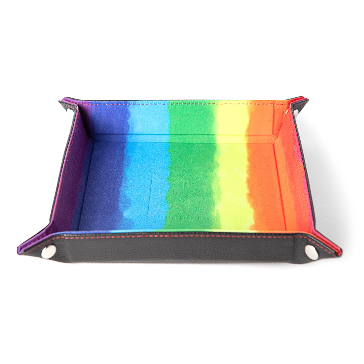 MDG - Folding Tray: WaterColor Rainbow Velvet