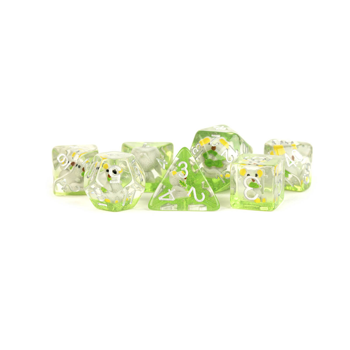 MDG - Resin Poly Set: Koala Dice