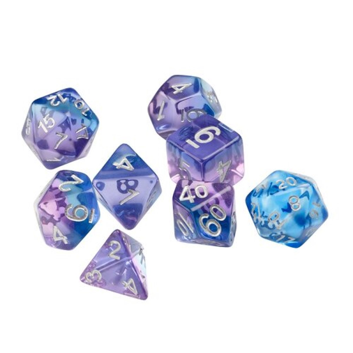 Sirius Dice Set - Violet Betta