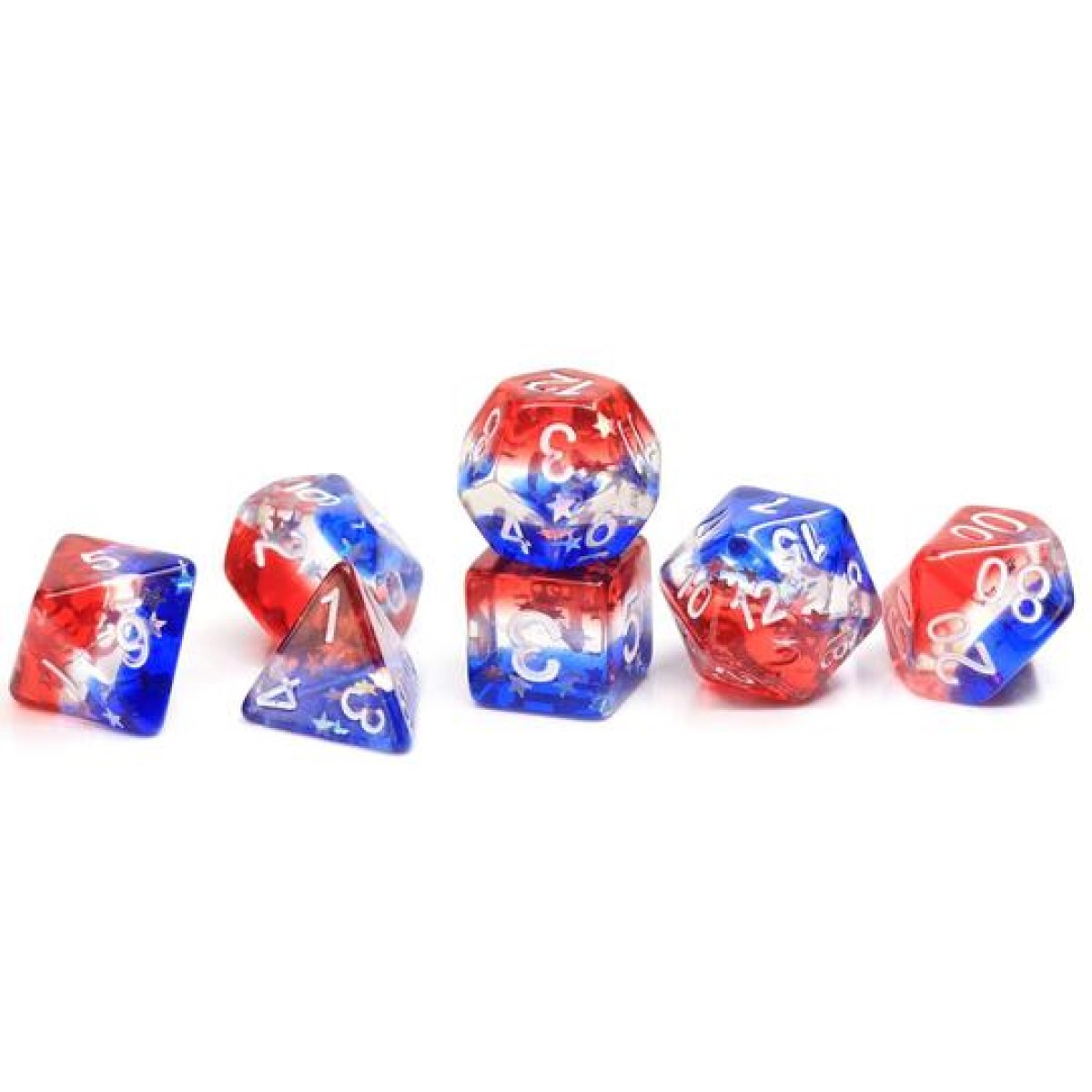 Sirius Dice Set - Star Spangled Banner