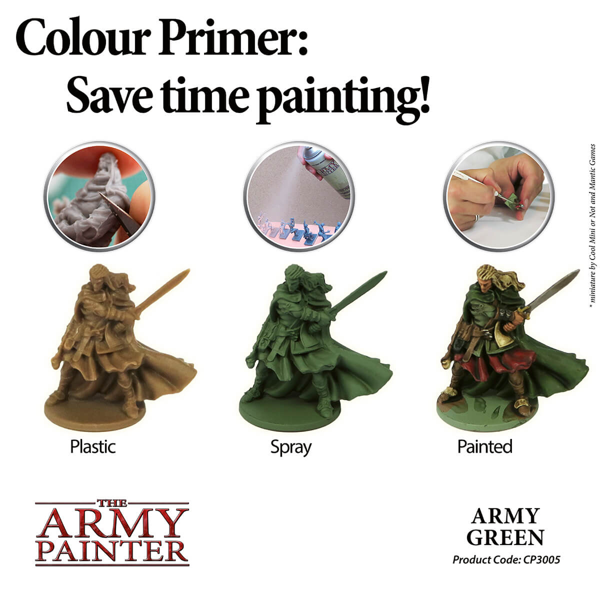 AP - Color Primer: Army green - Image 3