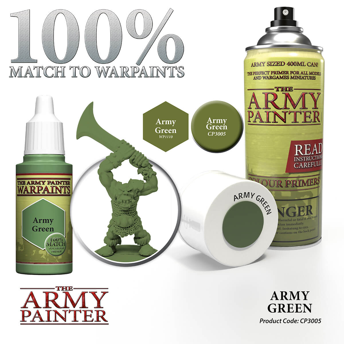 AP - Color Primer: Army green - Image 5