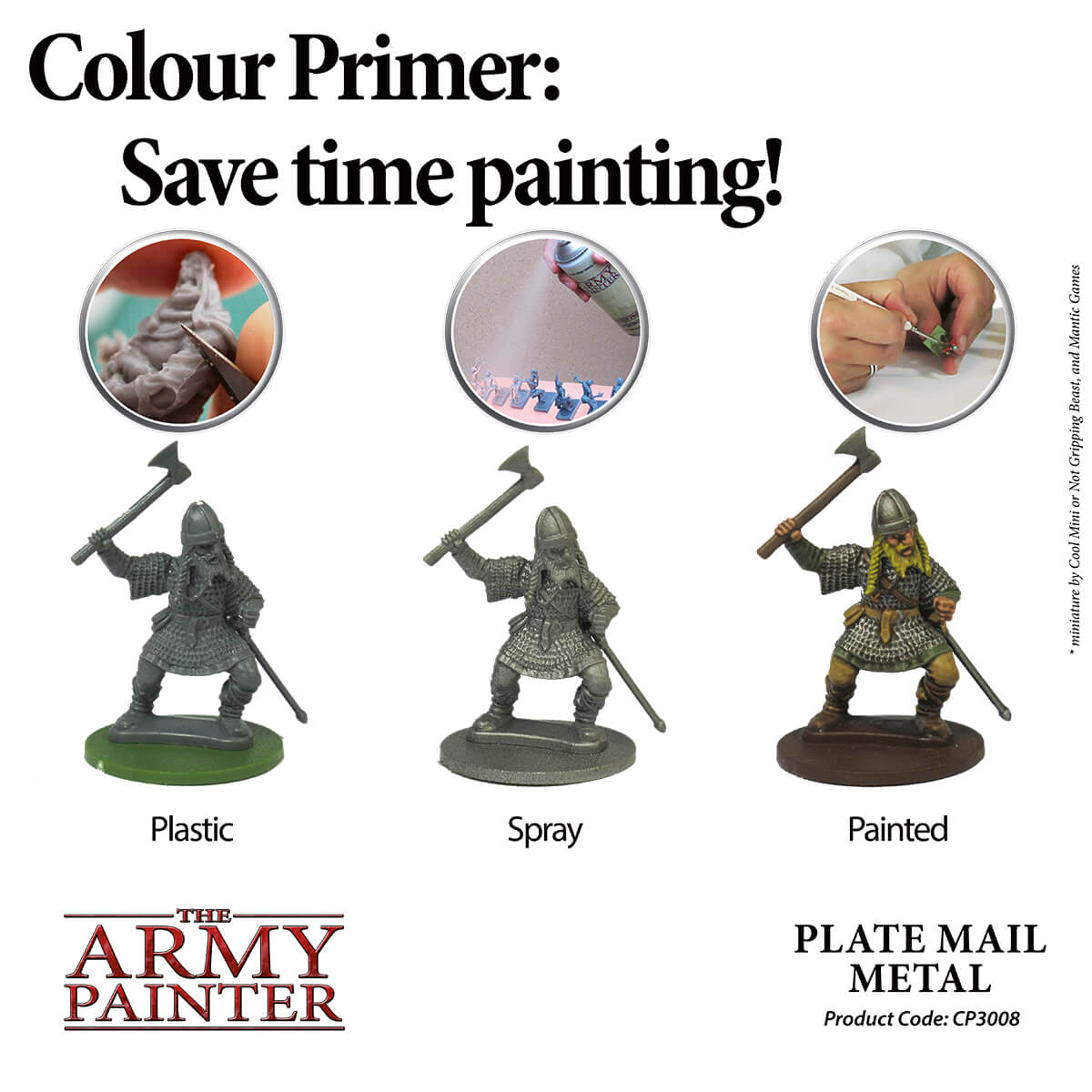 AP - Color Primer: Plate Mail Metal - Image 3