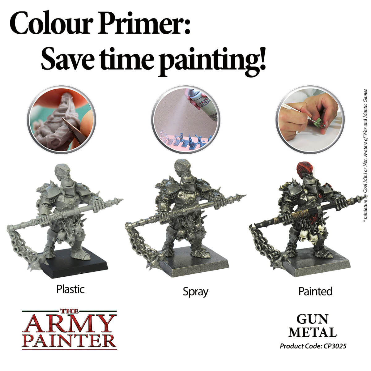 AP - Color Primer: Gun Metal - Image 3