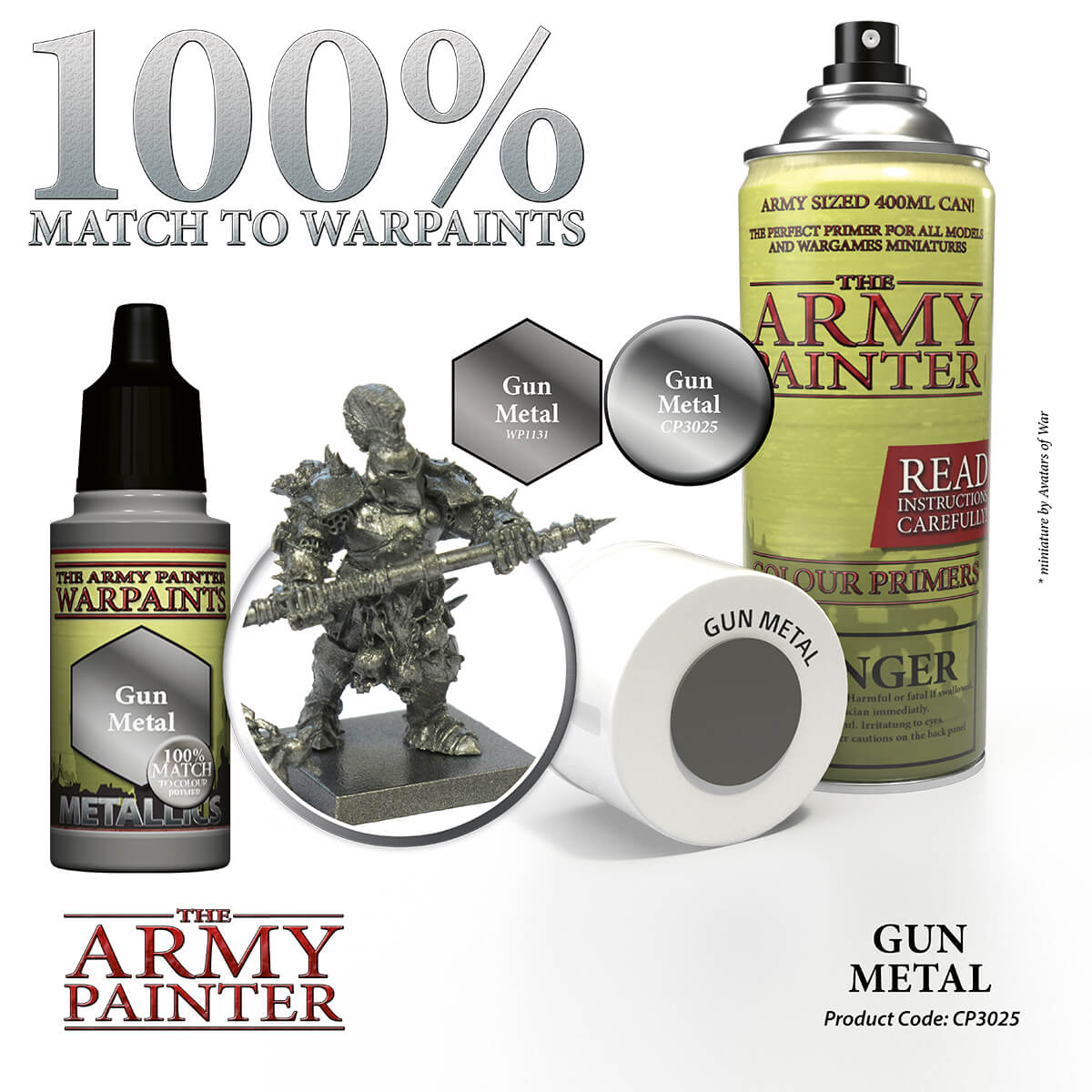 AP - Color Primer: Gun Metal - Image 5