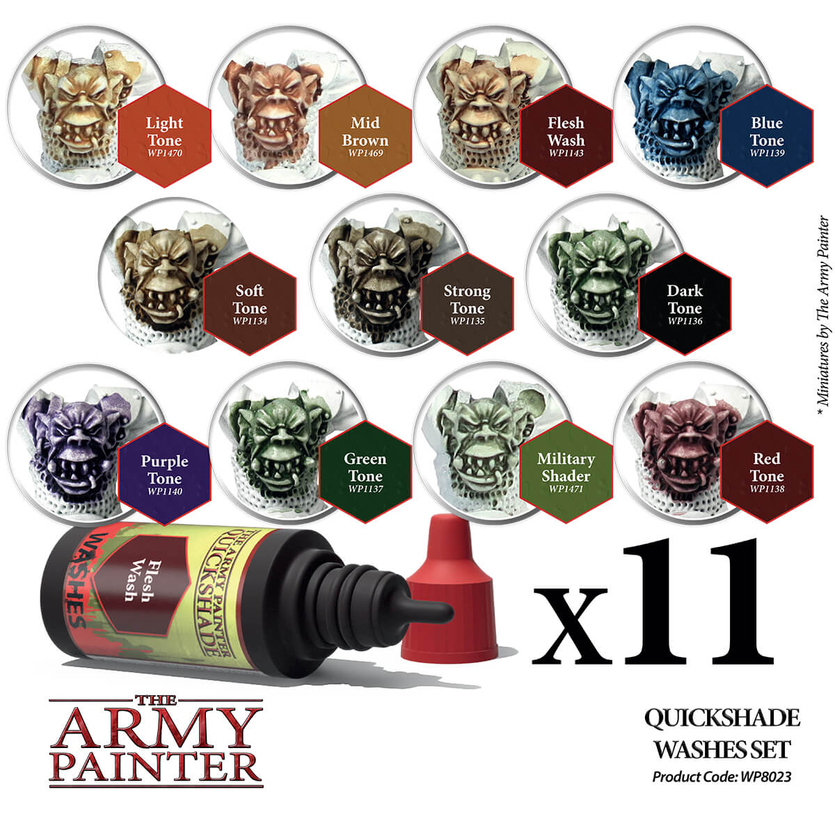 AP - Warpaints Washes Paint Set - Image 3