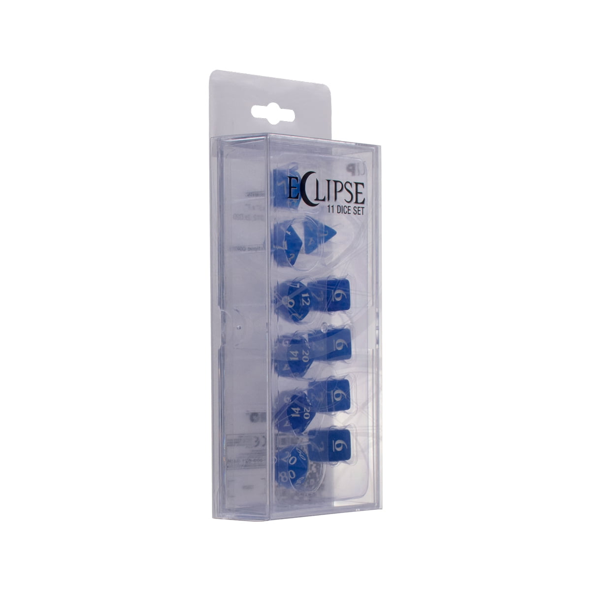 Eclipse 11 Dice Set: Pacific Blue