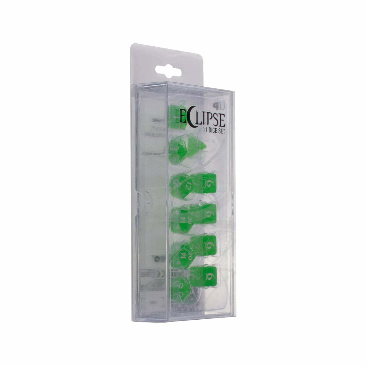 Eclipse 11 Dice Set: Lime Green