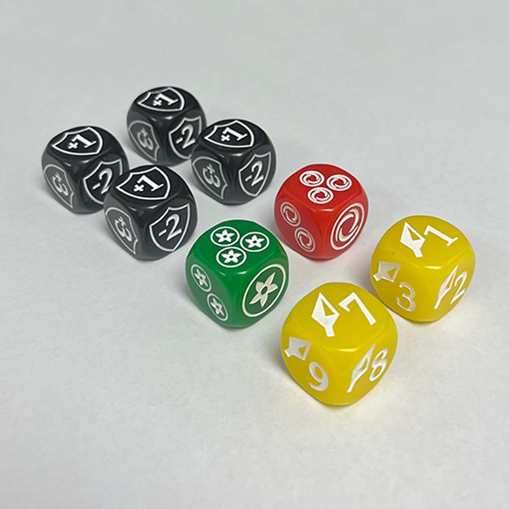 25mm Flesh and Blood Dice Set 8pc (Opaque)