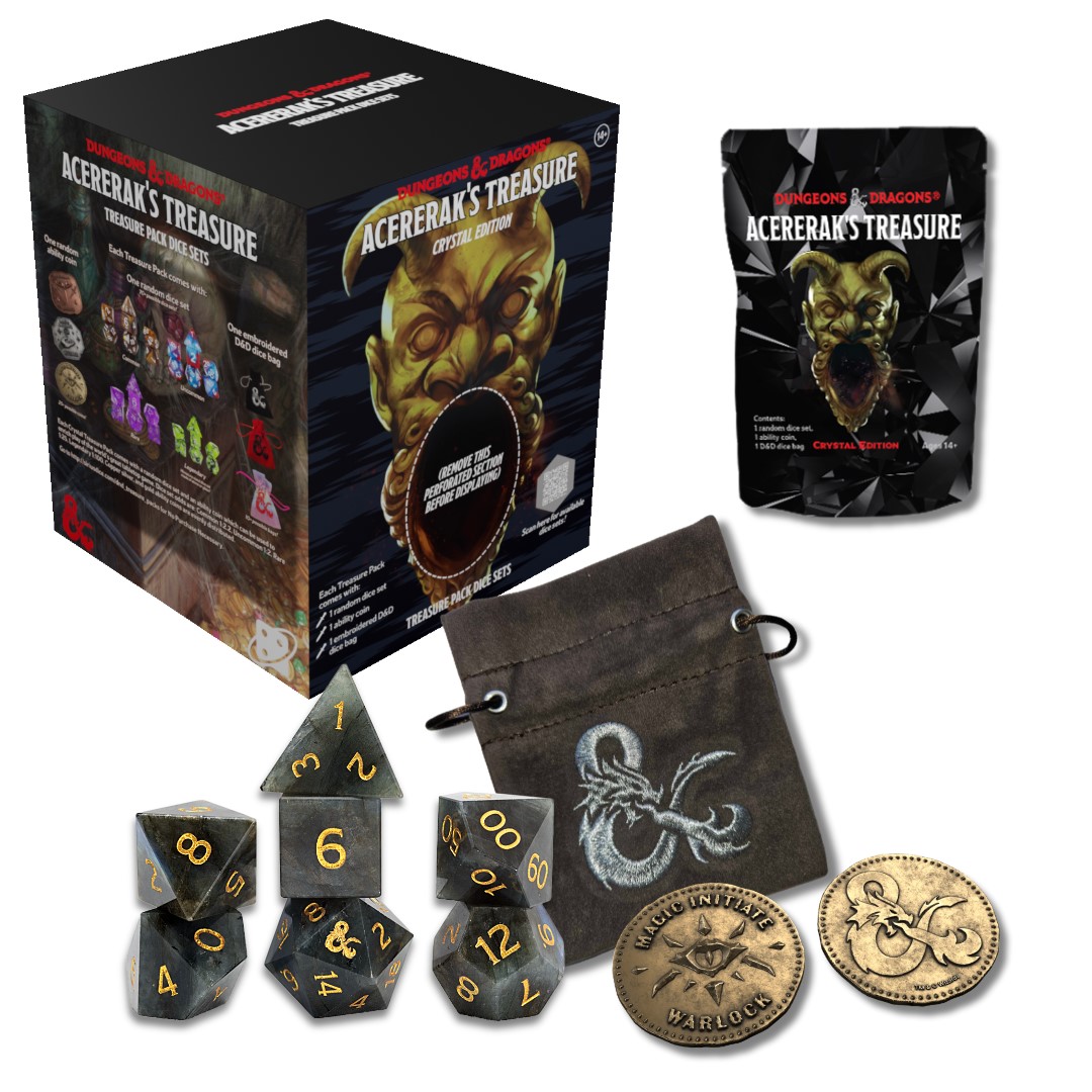 Dungeons & Dragons Acererak's Treasure - Crystal Edition 25ct