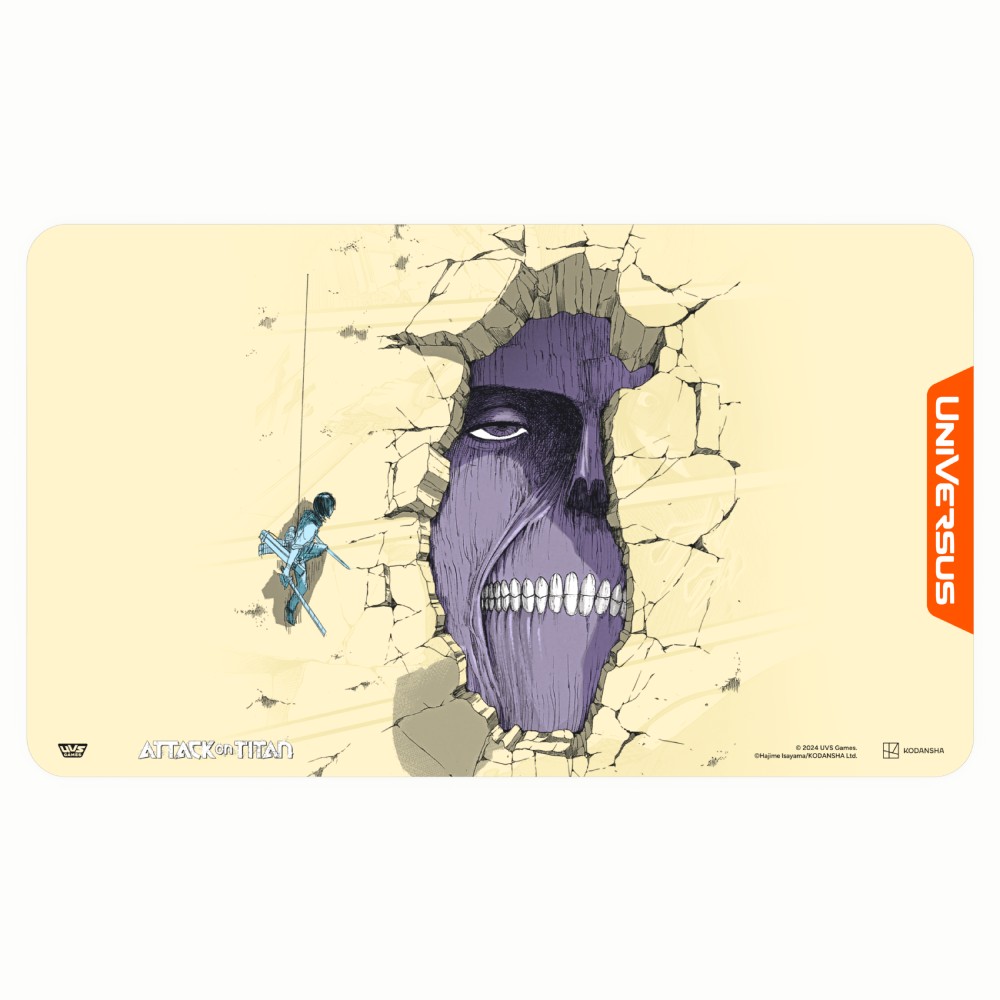 UniVersus - Attack on Titan Playmat - Battle for Humanity: Wall Titan