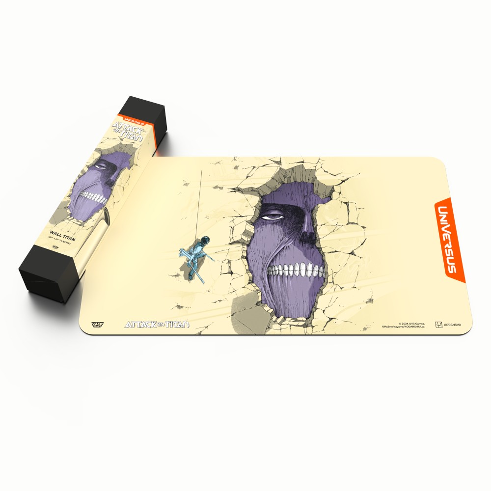 UniVersus - Attack on Titan Playmat - Battle for Humanity: Wall Titan - Image 2