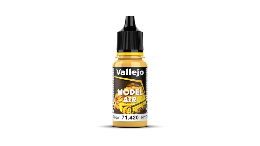 Vallejo - Model Air - Color - Nº17 Earth Yellow