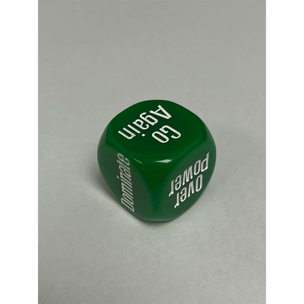 25mm Single Dice - Tunic (Opaque Green) - Image 2