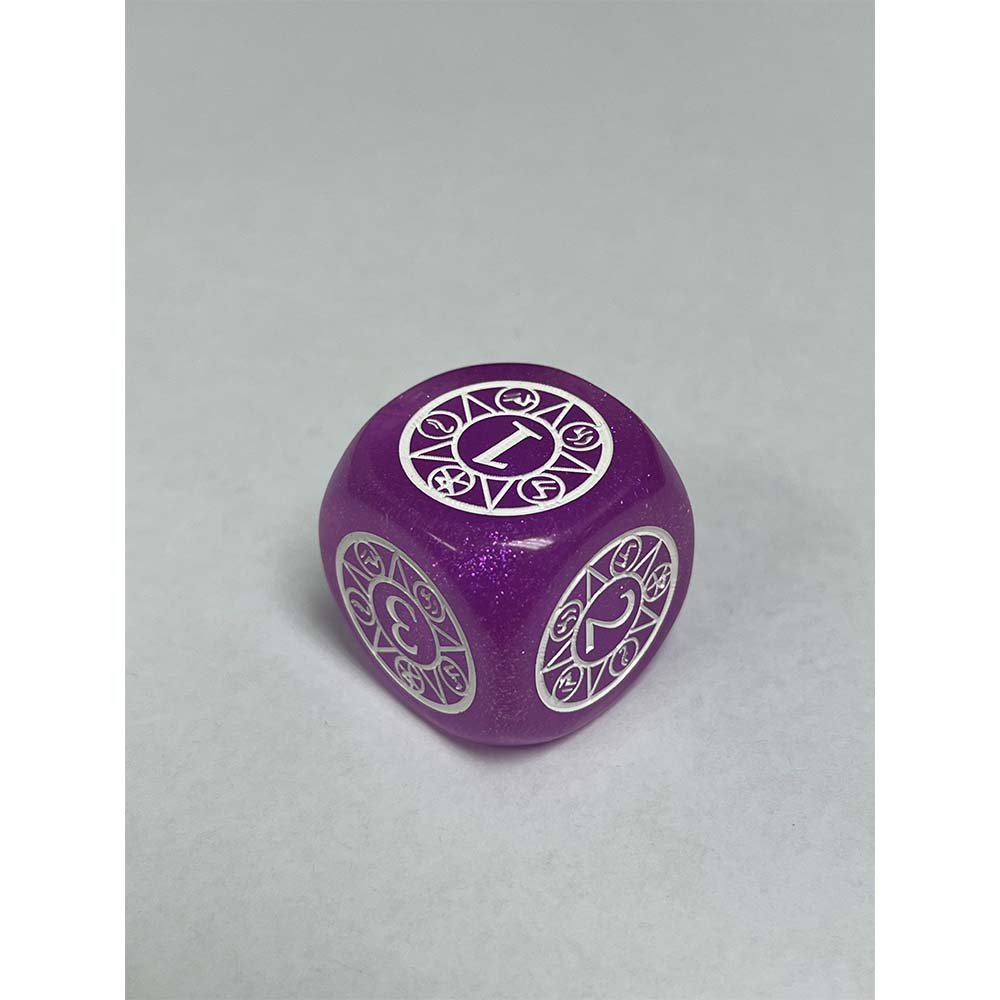 25mm Single Dice - Runechant (Glitter)