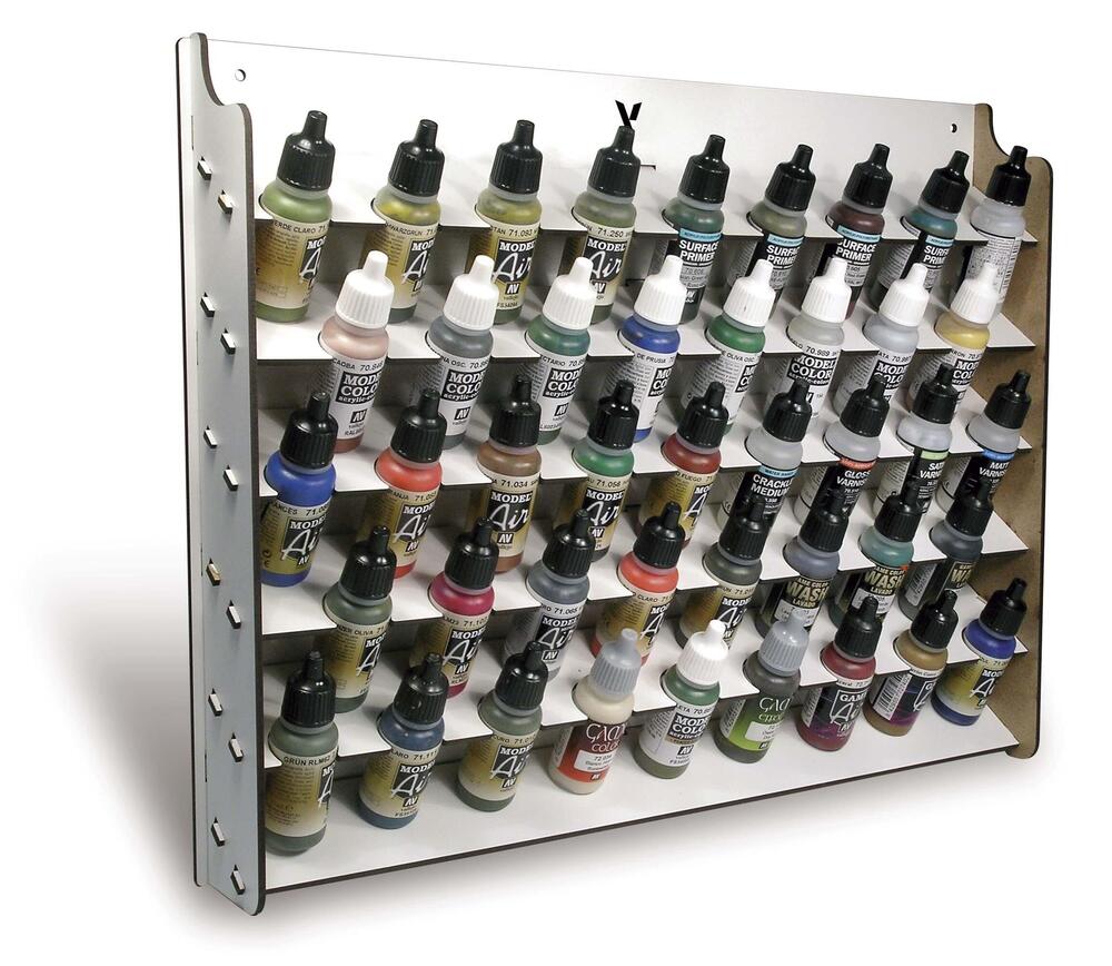 Vallejo - Accessories - Wood Wall Mounted Paint Display