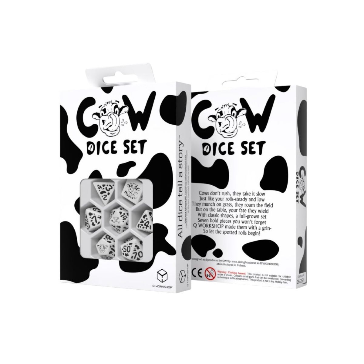 QW – Cow Dice Set: MOOzilla