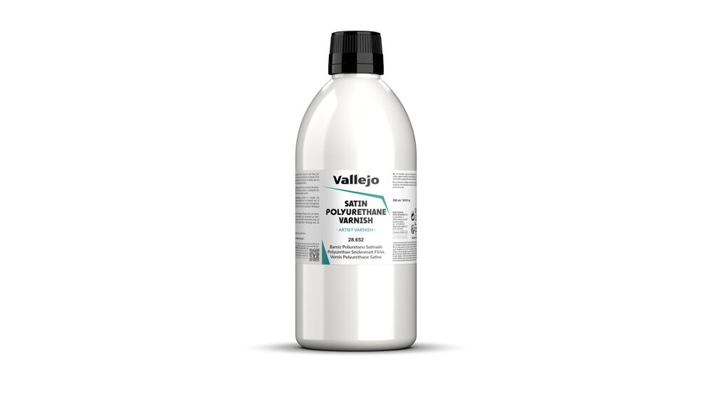 Vallejo - Satin Polyurethane Varnish 500ml