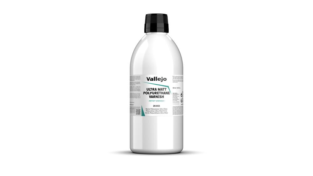 Vallejo - Ultra Matt Polyurethane Varnish 500ml