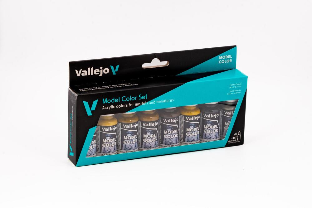 Vallejo - Panzer Colors - 8 Colors set
