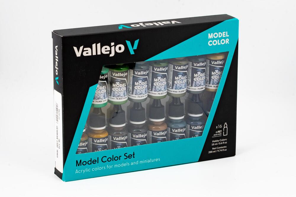 Vallejo - German Camouflage WWII - 16 Colors set