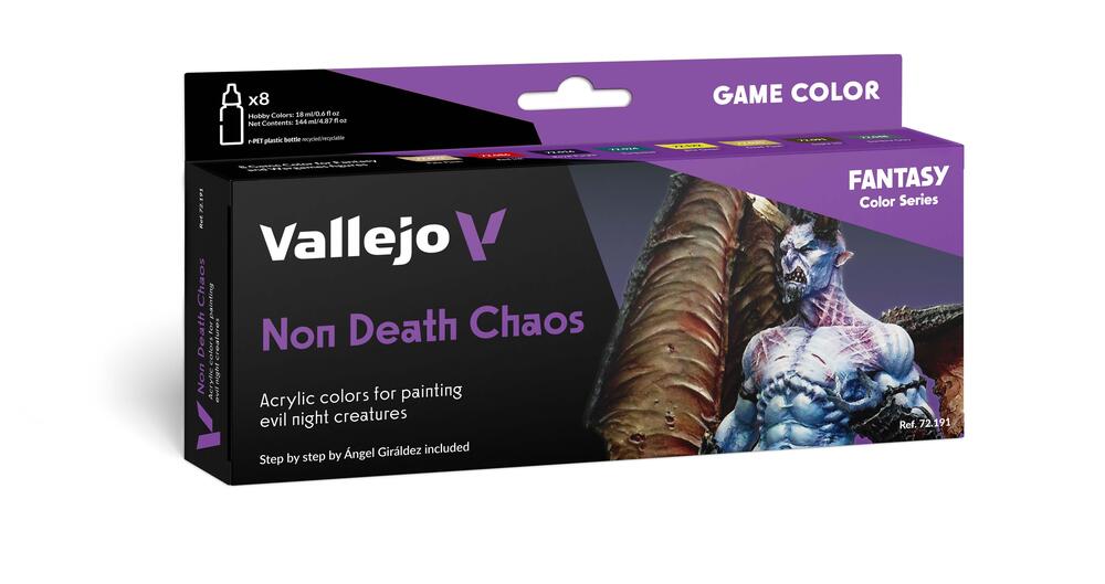 Vallejo - Game Color - 8 Colors set - Non Death Chaos