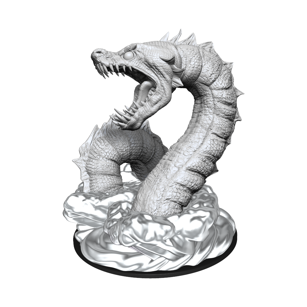 Critical Role Unpainted Miniatures: Swavain Basilisk