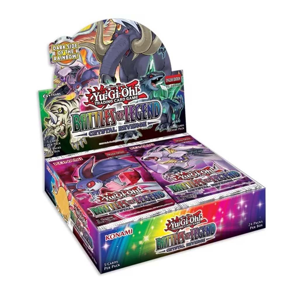 Yu-Gi-Oh! Battles of Legend: Crystal Revenge Display 24ct