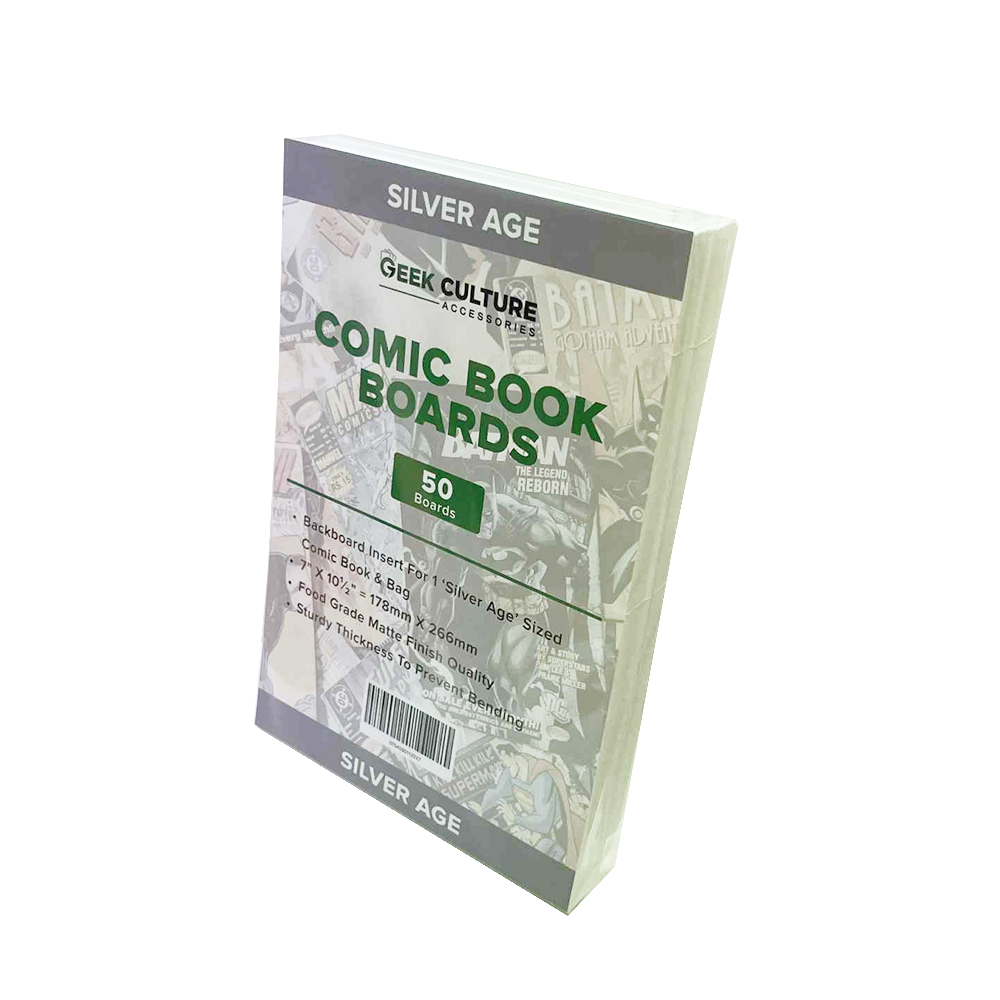 Geek Culture - Backing Board Silver Age (50ct)