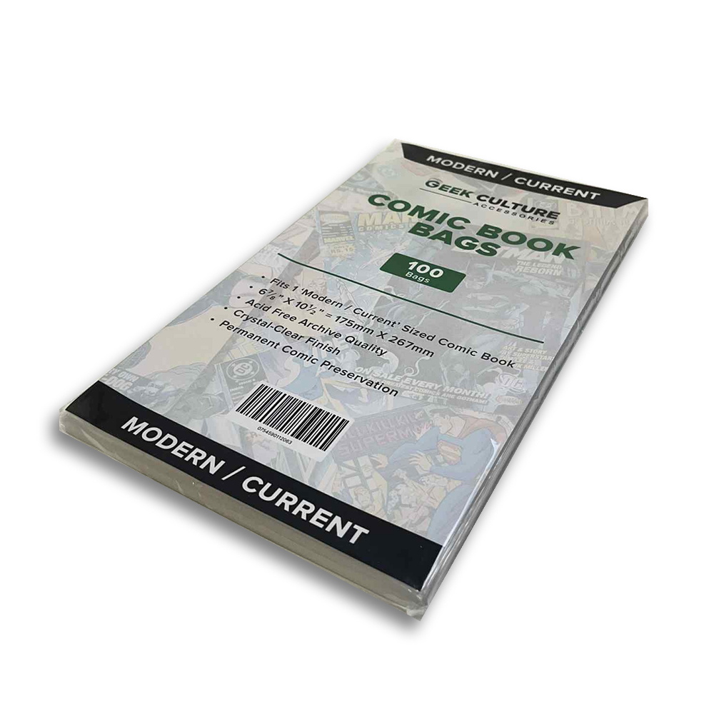 Geek Culture - Comic Bag Modern/Current (100ct)