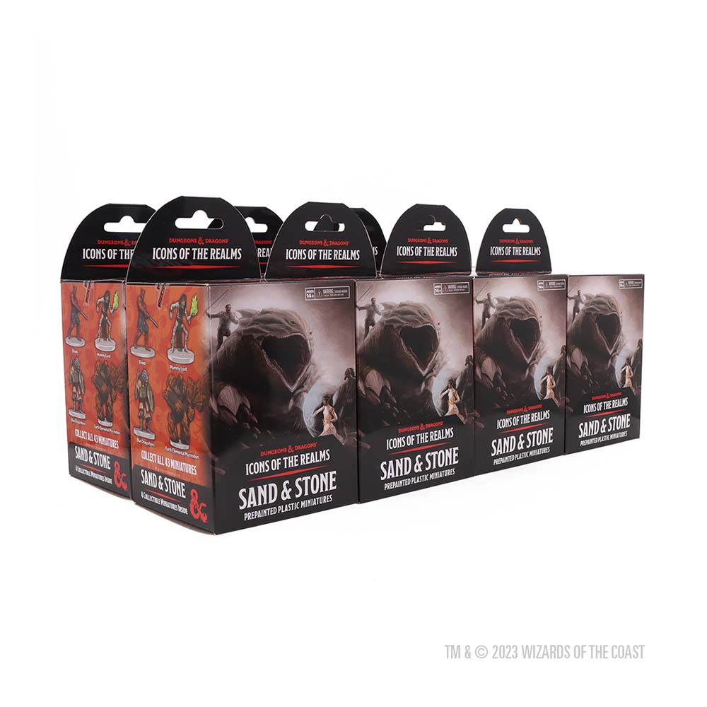 D&D Icons of the Realms: Sand & Stone - Booster Brick