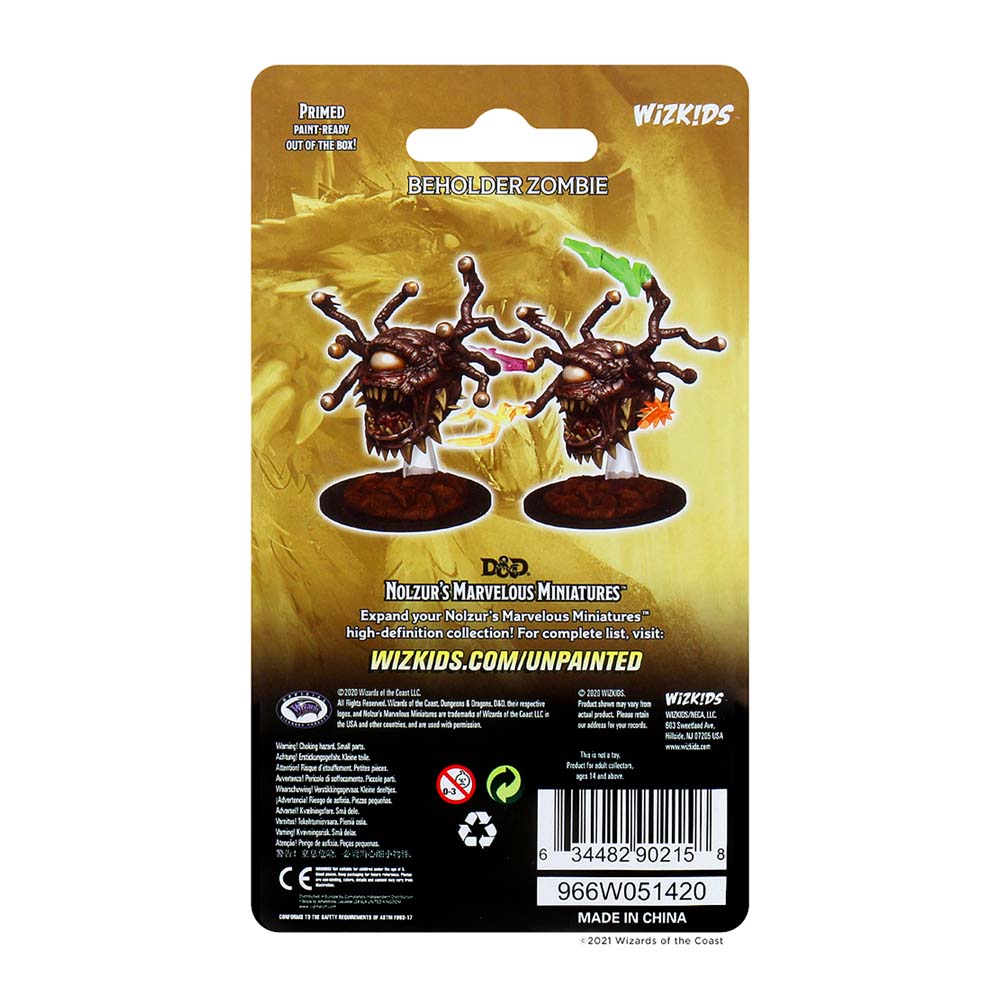 D&D Nolzur's Marvelous Miniatures: Beholder Zombie - Image 2