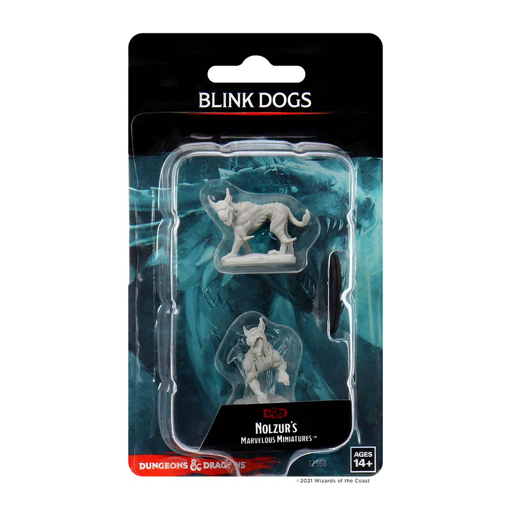 D&D Nolzur's Marvelous Miniatures: Blink Dogs
