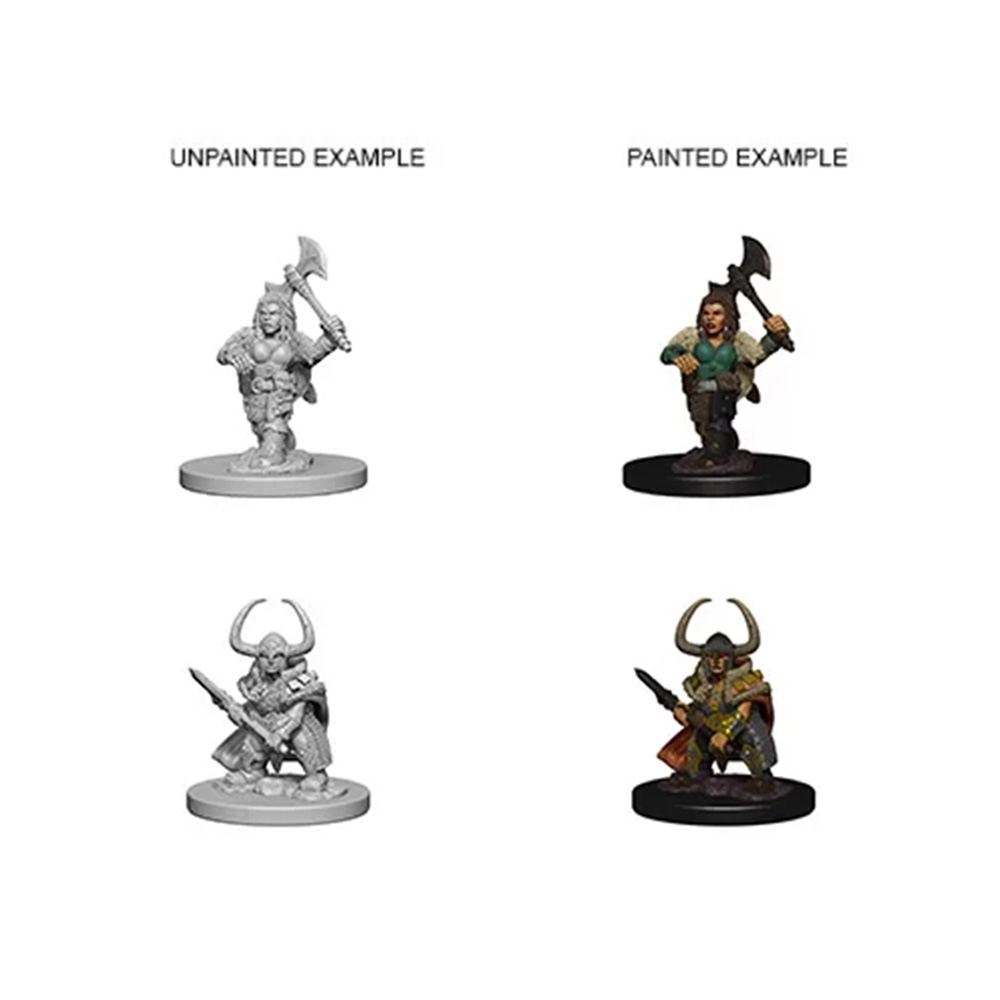 D&D Nolzur's Marvelous Miniatures Marvelous Unpainted: Dwarf Female Bar