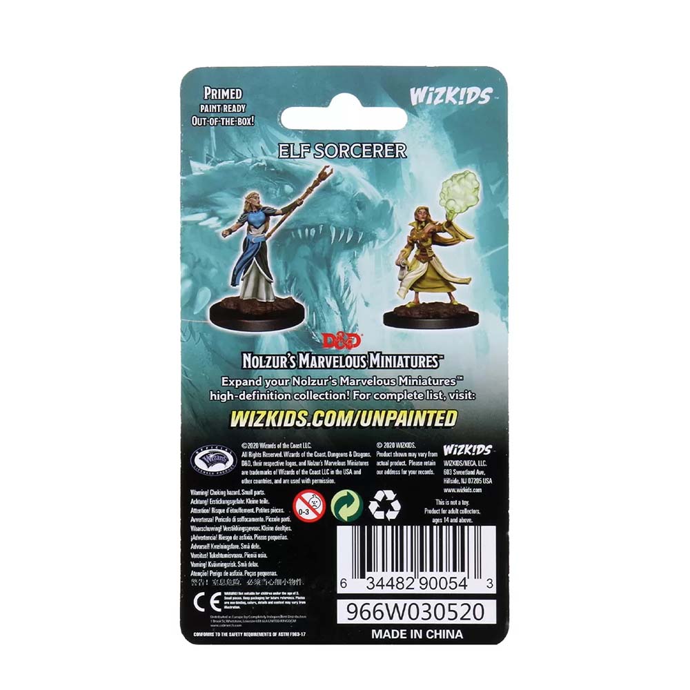 D&D Nolzur's Marvelous Miniatures: Female Elf Sorcerer - Image 3