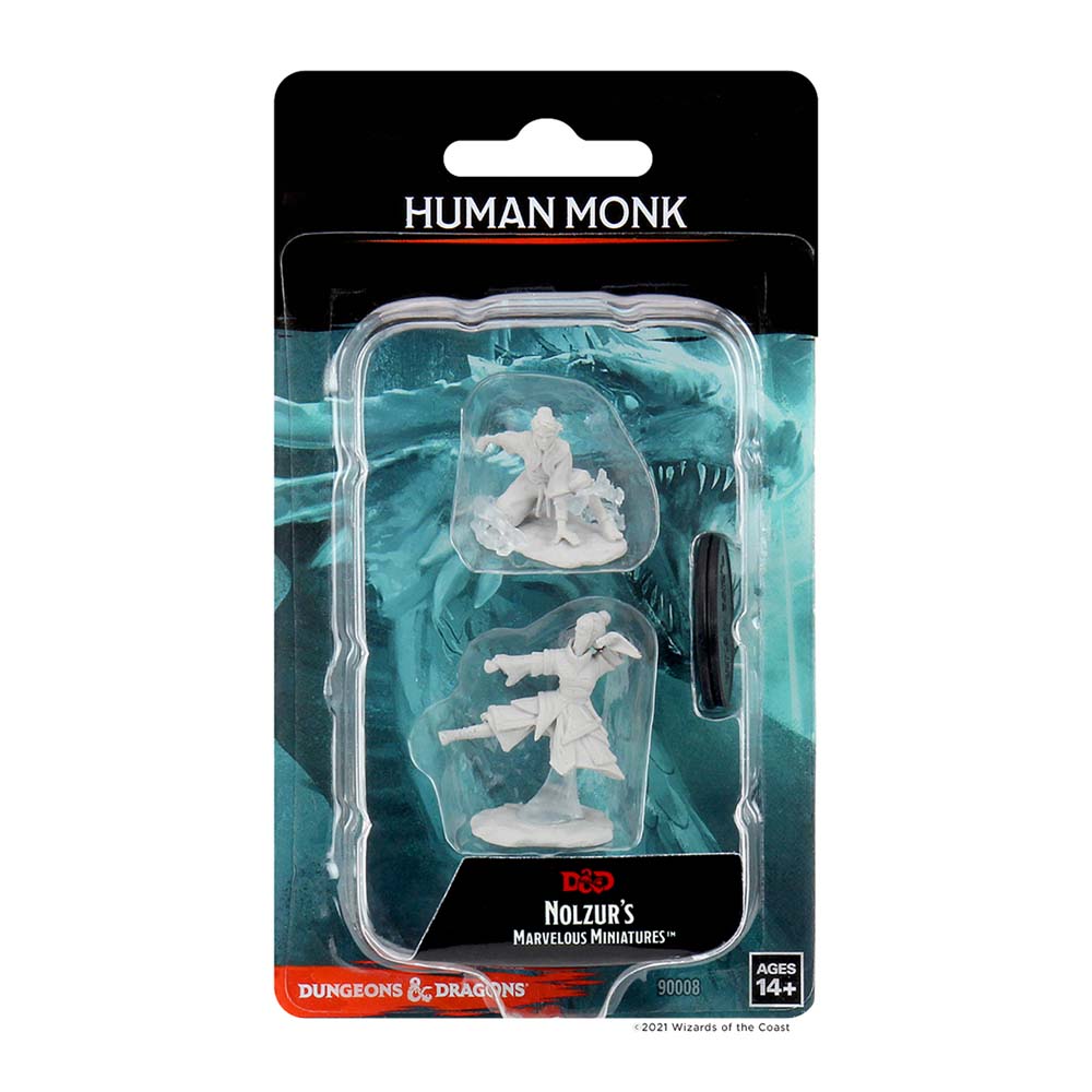 D&D Nolzur's Marvelous Miniatures: Female Human Monk