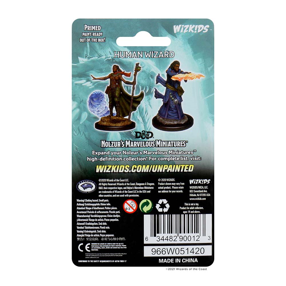 D&D Nolzur's Marvelous Miniatures: Female Human Wizard - Image 2