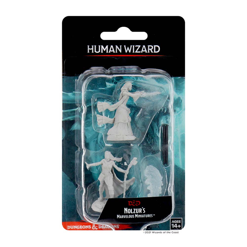 D&D Nolzur's Marvelous Miniatures: Female Human Wizard