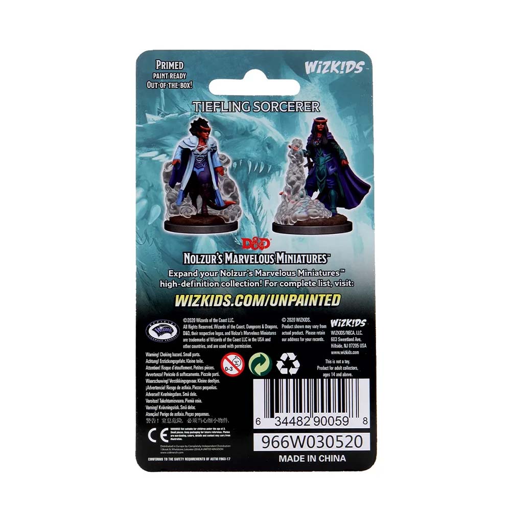 D&D Nolzur's Marvelous Miniatures: Female Tiefling Sorcerer - Image 2