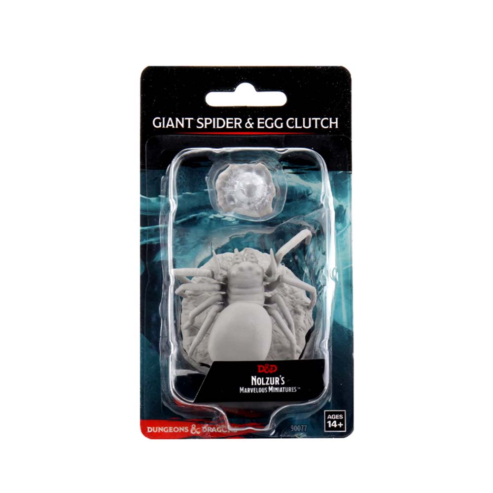 D&D Nolzur's Marvelous Miniatures: Giant Spider & Egg Clutch