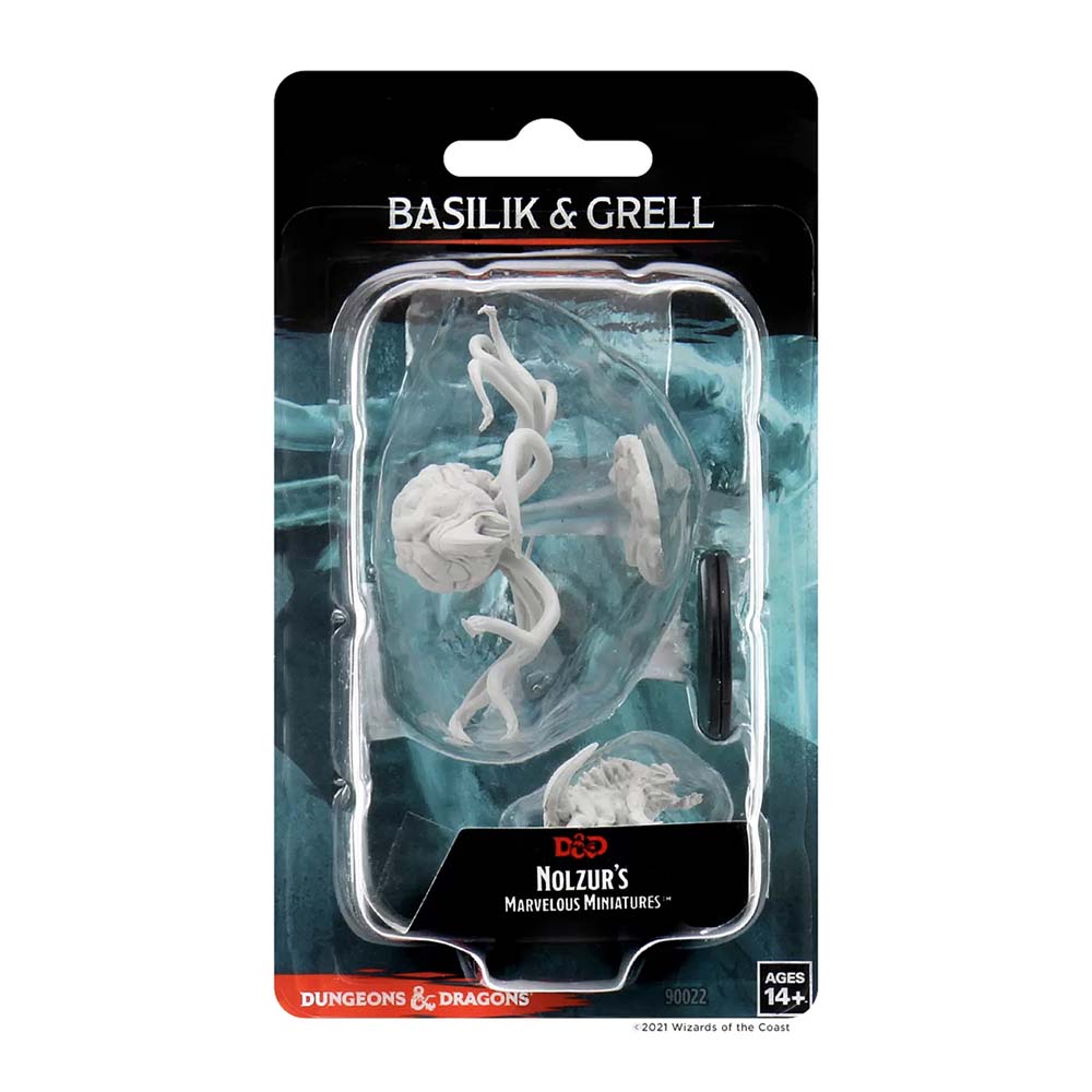D&D Nolzur's Marvelous Miniatures: Grell & Basilisk