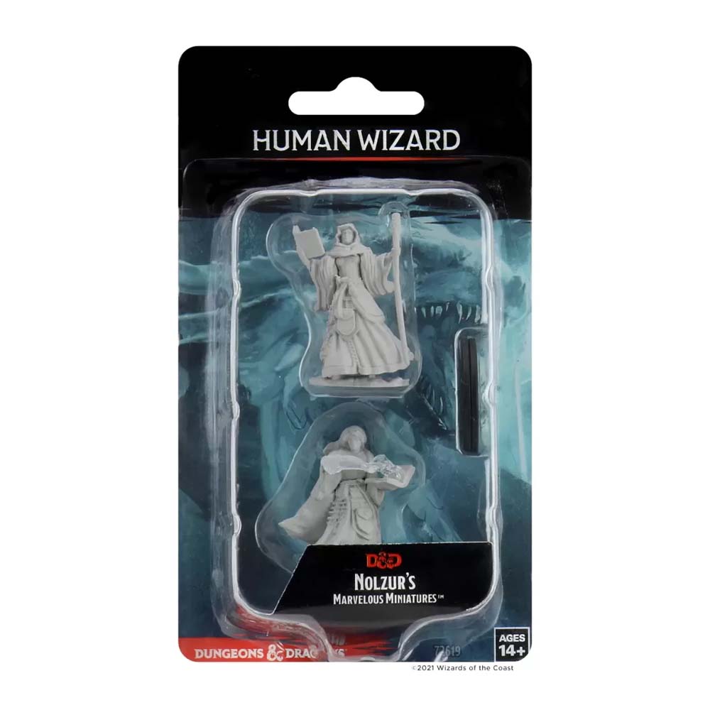 D&D Nolzur's Marvelous Miniatures: Human Female Wizard