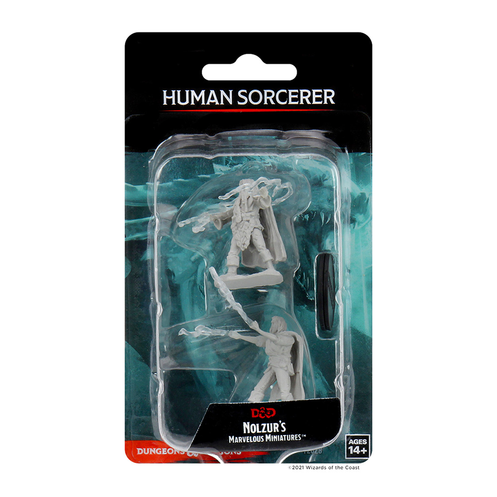 D&D Nolzur's Marvelous Miniatures: Human Male Sorcerer