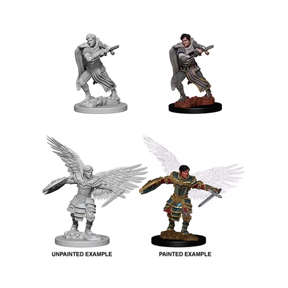 D&D Nolzur's Marvelous Miniatures: Male Aasimar Fighter