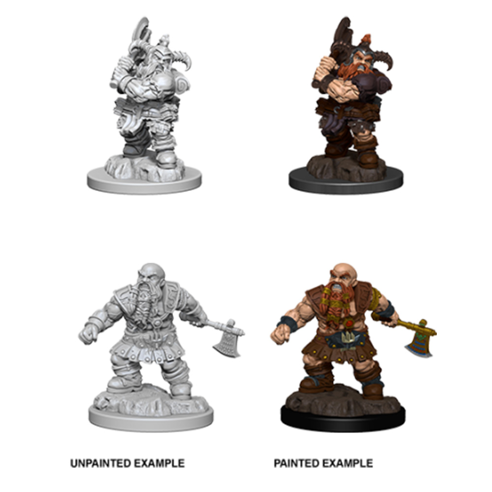 D&D Nolzur’s Marvelous Miniatures: Male Dwarf Barbarian