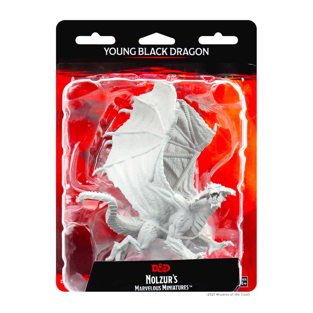 D&D Nolzur's Marvelous Miniatures: Young Black Dragon
