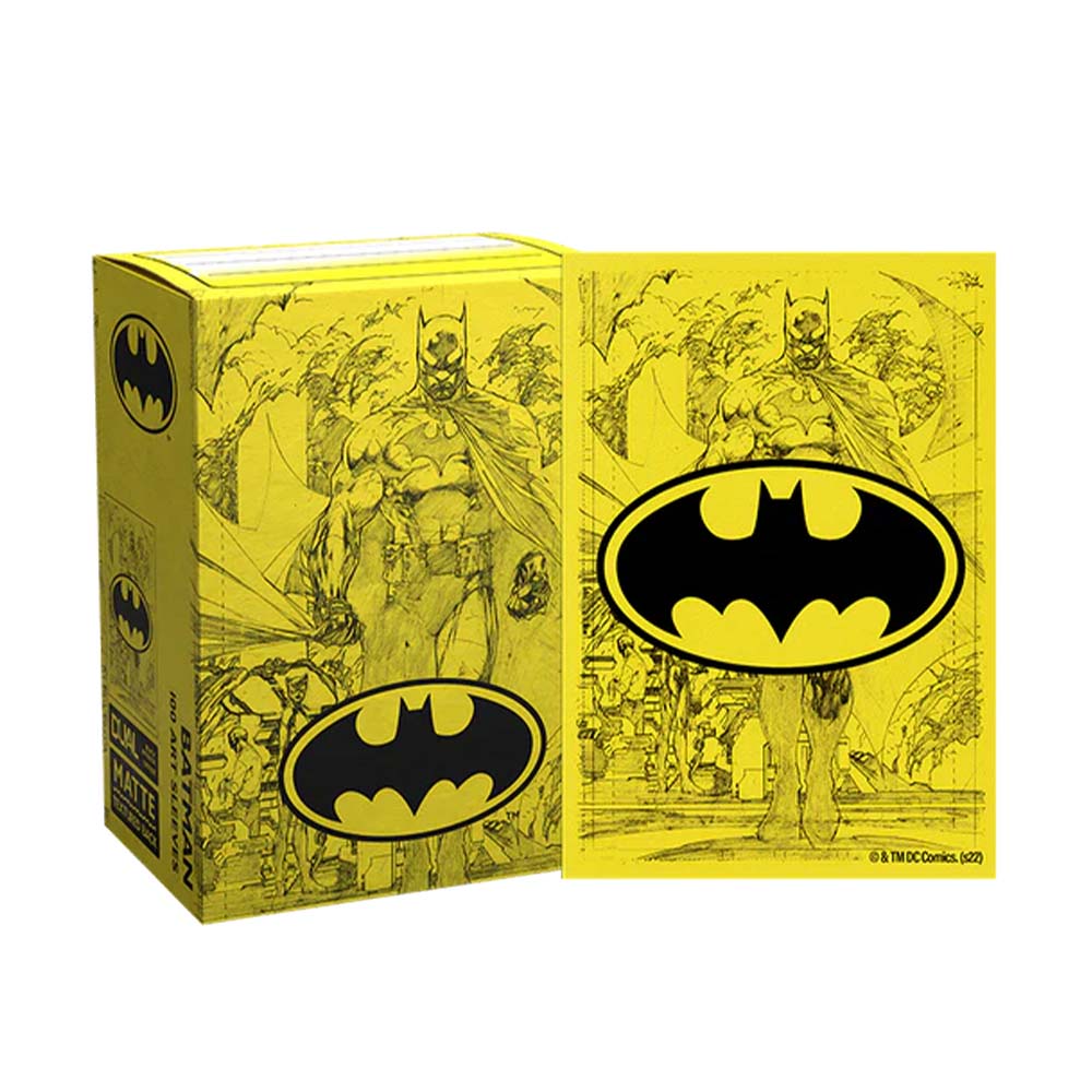 DS Sleeves (100) Batman Symbol Dual Matte
