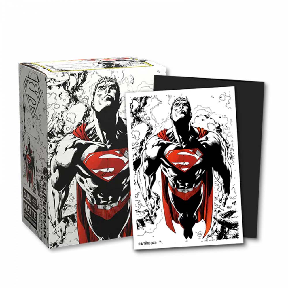 DS Sleeves (100) Dual Art - Superman Core