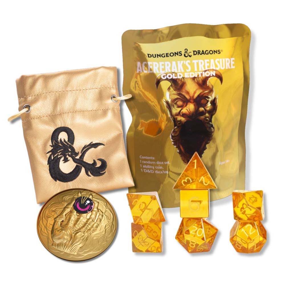 Dungeons & Dragons Acererak's Treasure - Gold Edition 25ct