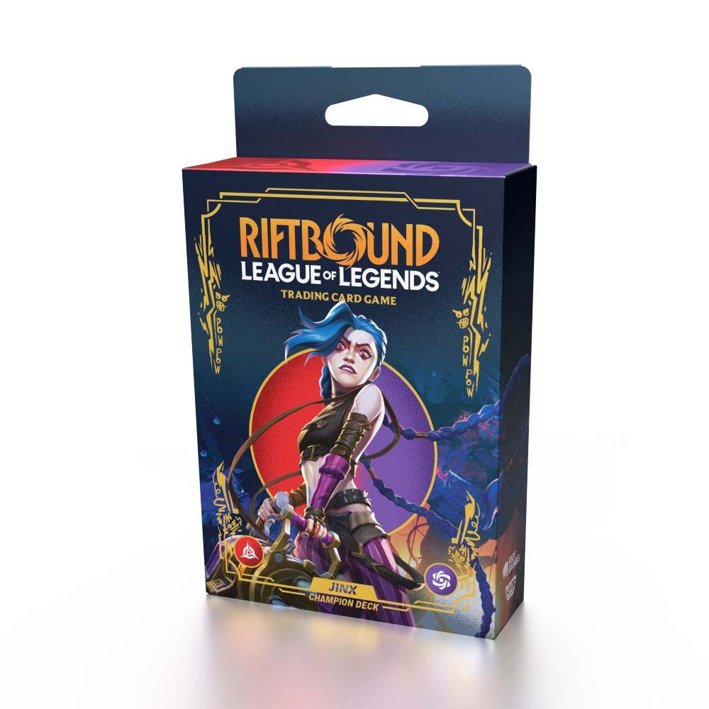 Riftbound: League of Legends TCG - Origins Champion Deck: Jinx Display